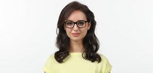 Black Square Full Rim Unisex Eyeglasses by Vincent Chase Online-122059