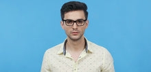 Load image into Gallery viewer, Black Square Full Rim Unisex Eyeglasses by Vincent Chase Online-122059