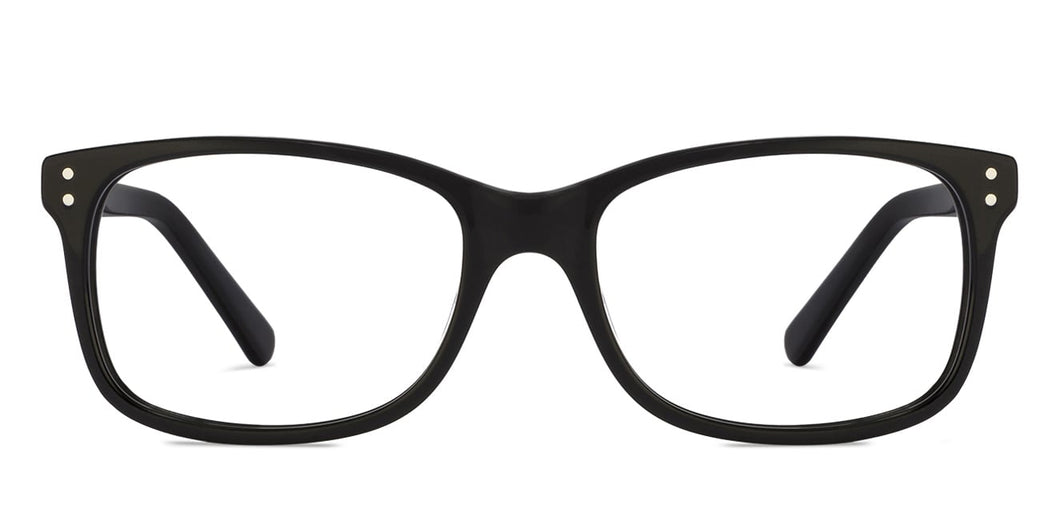 Black Square Full Rim Unisex Eyeglasses by Vincent Chase Online-122059