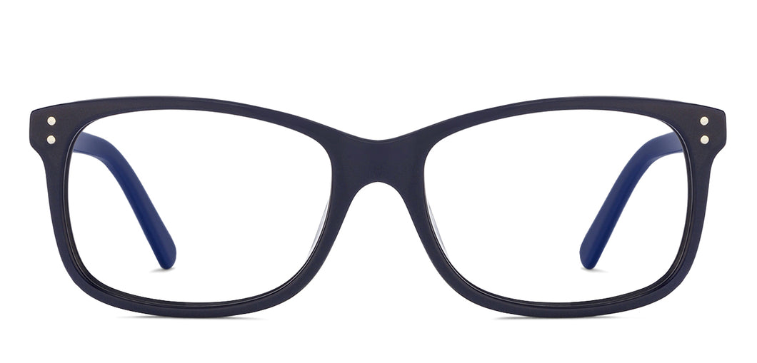 Blue Wayfarer Full Rim Unisex Eyeglasses by Vincent Chase VC-122065