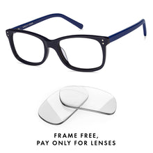 Load image into Gallery viewer, Blue Wayfarer Full Rim Unisex Eyeglasses by Vincent Chase VC-122065
