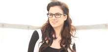 Load image into Gallery viewer, Black Rectangle Full Rim Unisex Eyeglasses by Vincent Chase Online-112630