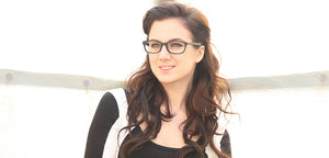Black Rectangle Full Rim Unisex Eyeglasses by Vincent Chase Online-112630