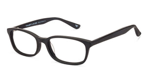 Black Rectangle Full Rim Unisex Eyeglasses by Vincent Chase Online-112630