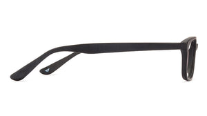 Black Rectangle Full Rim Unisex Eyeglasses by Vincent Chase Online-112630