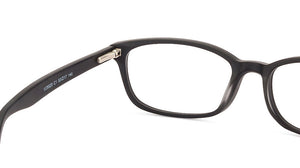 Black Rectangle Full Rim Unisex Eyeglasses by Vincent Chase Online-112630