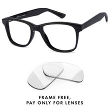 Load image into Gallery viewer, Black Wayfarer Full Rim Unisex Eyeglasses by Vincent Chase Online-120327