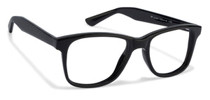 Black Wayfarer Full Rim Unisex Eyeglasses by Vincent Chase Online-120327