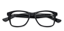 Load image into Gallery viewer, Black Wayfarer Full Rim Unisex Eyeglasses by Vincent Chase Online-120327