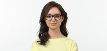 Load image into Gallery viewer, Black Wayfarer Full Rim Unisex Eyeglasses by Vincent Chase VC-122034
