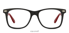 Load image into Gallery viewer, Black Wayfarer Full Rim Unisex Eyeglasses by Vincent Chase Online-122027