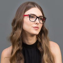 Load image into Gallery viewer, Black Wayfarer Full Rim Unisex Eyeglasses by Vincent Chase Online-122027