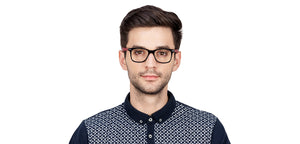 Black Wayfarer Full Rim Unisex Eyeglasses by Vincent Chase Online-122027