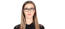 Load image into Gallery viewer, Black Rectangle Full Rim Unisex Eyeglasses by Vincent Chase Online-107583