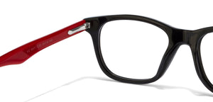 Black Wayfarer Full Rim Unisex Eyeglasses by Vincent Chase VC-120824