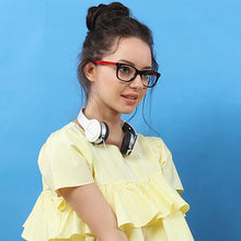 Load image into Gallery viewer, Black Wayfarer Full Rim Unisex Eyeglasses by Vincent Chase Online-122044
