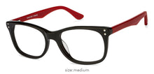 Load image into Gallery viewer, Black Wayfarer Full Rim Unisex Eyeglasses by Vincent Chase Online-122044