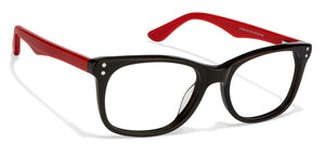 Black Wayfarer Full Rim Unisex Eyeglasses by Vincent Chase Online-122044