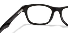 Load image into Gallery viewer, Black Wayfarer Full Rim Unisex Eyeglasses by Vincent Chase VC-122188