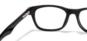 Black Wayfarer Full Rim Unisex Eyeglasses by Vincent Chase VC-122188
