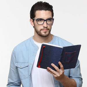Blue Wayfarer Full Rim Unisex Eyeglasses by Vincent Chase Online-122228