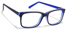 Load image into Gallery viewer, Blue Wayfarer Full Rim Unisex Eyeglasses by Vincent Chase Online-122228