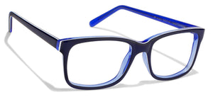 Blue Wayfarer Full Rim Unisex Eyeglasses by Vincent Chase Online-122228