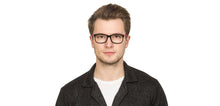 Load image into Gallery viewer, Black Square Full Rim Unisex Eyeglasses by Vincent Chase Online-122208