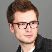 Load image into Gallery viewer, Black Square Full Rim Unisex Eyeglasses by Vincent Chase Online-122208