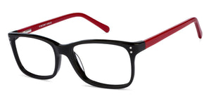 Black Square Full Rim Unisex Eyeglasses by Vincent Chase Online-122208