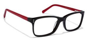 Black Square Full Rim Unisex Eyeglasses by Vincent Chase Online-122208