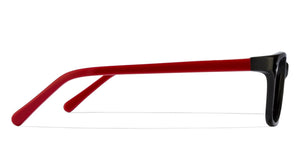 Black Square Full Rim Unisex Eyeglasses by Vincent Chase Online-122208