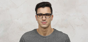Blue Wayfarer Full Rim Unisex Eyeglasses by Vincent Chase Online-120340