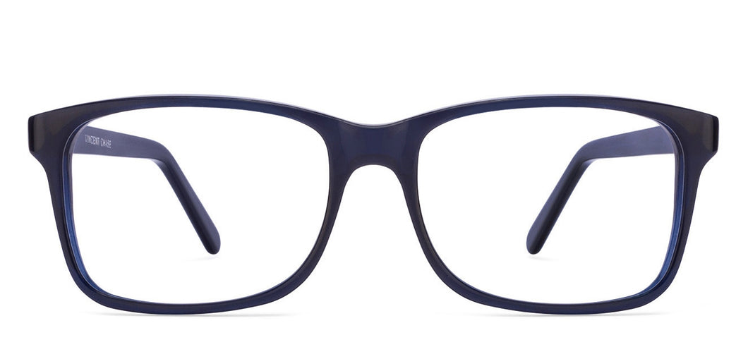 Blue Wayfarer Full Rim Unisex Eyeglasses by Vincent Chase Online-120340