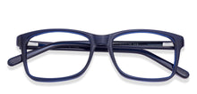 Load image into Gallery viewer, Blue Wayfarer Full Rim Unisex Eyeglasses by Vincent Chase Online-120340