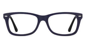 Blue Wayfarer Full Rim Unisex Eyeglasses by Vincent Chase Online-120843