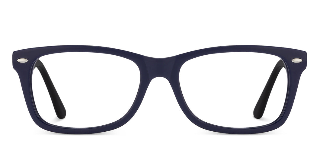Blue Wayfarer Full Rim Unisex Eyeglasses by Vincent Chase Online-120843