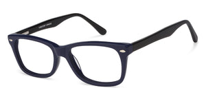 Blue Wayfarer Full Rim Unisex Eyeglasses by Vincent Chase Online-120843
