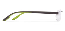Load image into Gallery viewer, Grey Rectangle Rimless Unisex Eyeglasses by Lenskart Air Online-114677