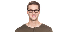 Load image into Gallery viewer, Black Rectangle Full Rim Unisex Eyeglasses by Vincent Chase Online-115270