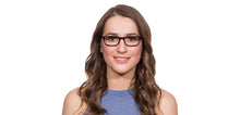 Load image into Gallery viewer, Black Rectangle Full Rim Unisex Eyeglasses by Vincent Chase Online-115270