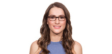 Load image into Gallery viewer, Brown Rectangle Full Rim Unisex Eyeglasses by Vincent Chase Online-115272