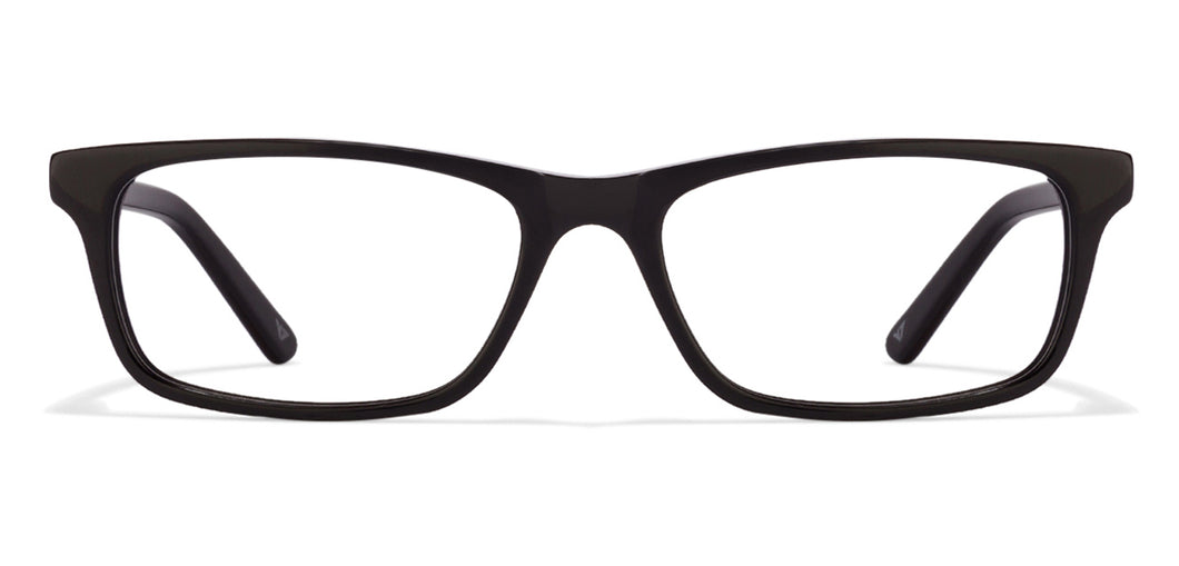 Black Rectangle Full Rim Unisex Eyeglasses by Vincent Chase VC-115273