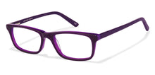 Load image into Gallery viewer, Purple Rectangle Full Rim Women Eyeglasses by Vincent Chase Online-115276