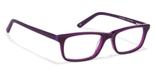 Load image into Gallery viewer, Purple Rectangle Full Rim Women Eyeglasses by Vincent Chase Online-115276
