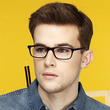 Load image into Gallery viewer, Purple Rectangle Full Rim Women Eyeglasses by Vincent Chase Online-115276