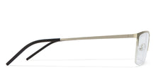 Load image into Gallery viewer, Silver Rectangle Half Rim Unisex Eyeglasses by Vincent Chase Online-120089