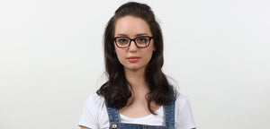 Brown Wayfarer Full Rim Unisex Eyeglasses by Lenskart Air Online-121858