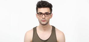 Brown Wayfarer Full Rim Unisex Eyeglasses by Lenskart Air Online-121858