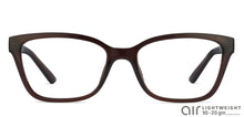 Load image into Gallery viewer, Brown Wayfarer Full Rim Unisex Eyeglasses by Lenskart Air Online-121858